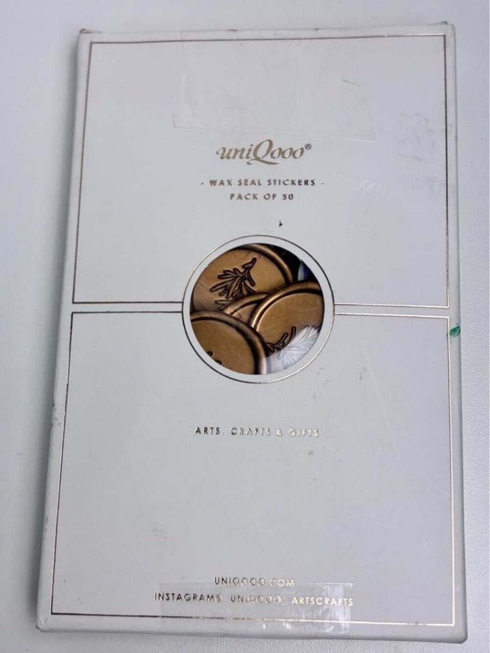 Wax Seal Stickers - Rosemary Wedding Invitation Envelope Seal Stickers, 49 Pcs